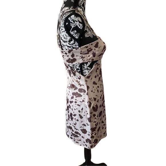 Emory Park Leopard Print Cocktail Dress Cutout Party Hot Sexy - Picture 4 of 14